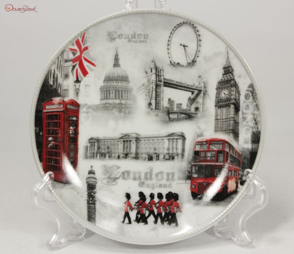 Тарелка "Лондон" 11,5 см (подставка в комплекте) - фото 2