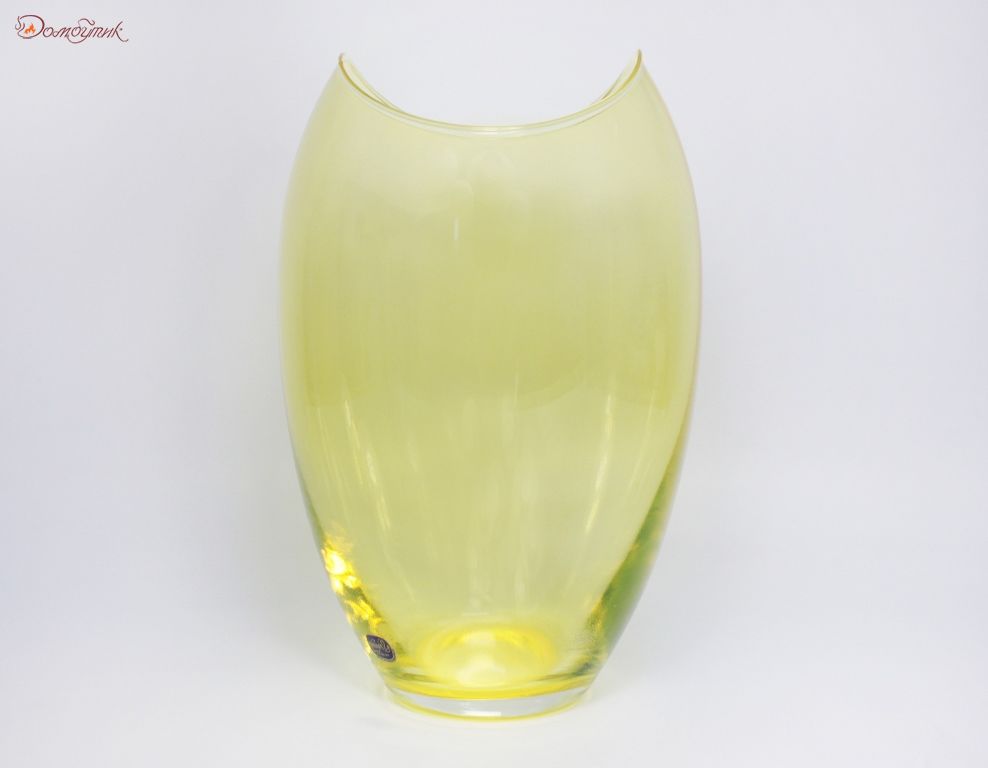 Ваза "Гондола" 25,5 см (желтая) - фото 2