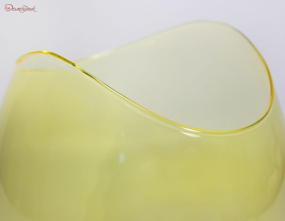Ваза "Гондола" 25,5 см (желтая) - фото 7