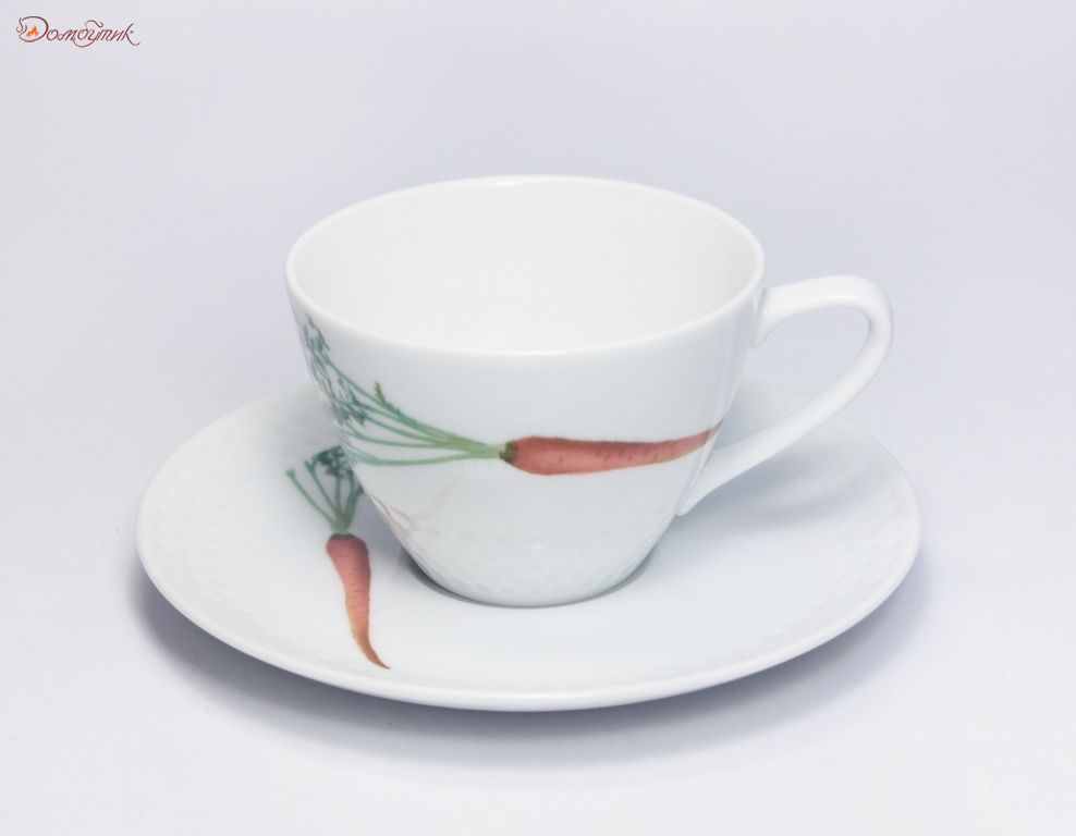 Чашка чайная Noritake "Овощной букет.Морковка" 210мл - фото 8