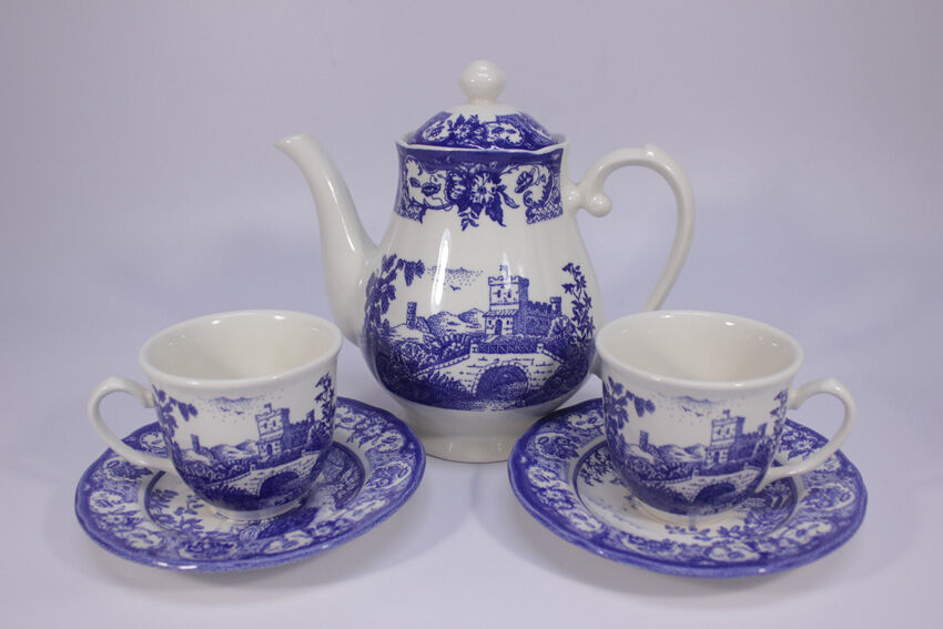 Чайно-столовый набор "Замки синие" на 6 персон, 23 пр. Claytan - фото 5