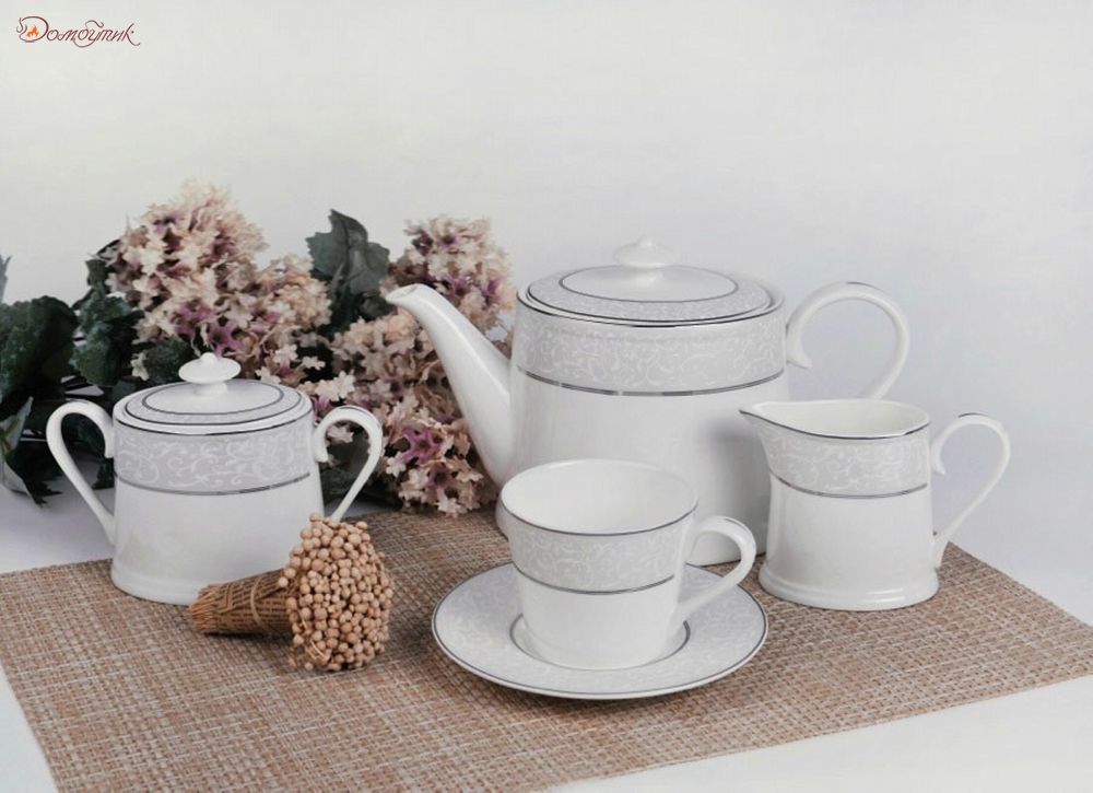 Чайный сервиз на 6 персон "Шато де Валери" (15 предметов) - фото 2