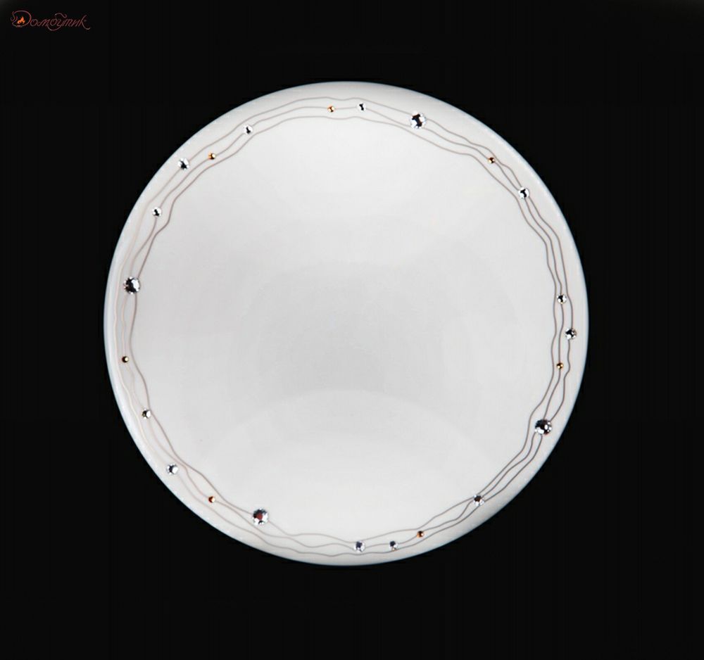 Чайный сервиз "Юпитер" сваровски на 6 персон (22 предмета) - фото 7