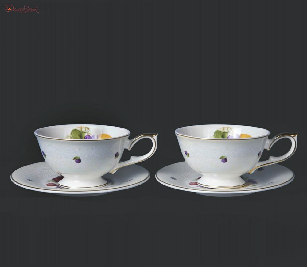 Чайный набор "Роял орчард" на 2 персоны (4 предмета) - фото 2