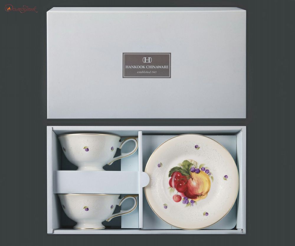 Чайный набор "Роял орчард" на 2 персоны (4 предмета) - фото 3
