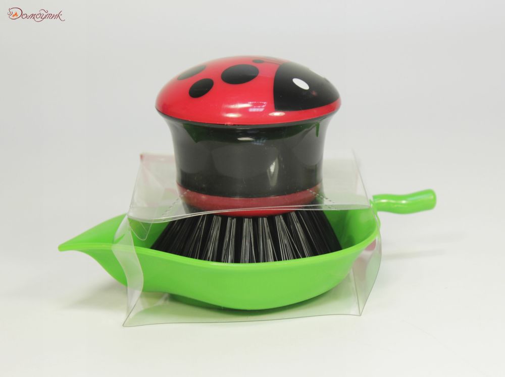 Щётка для мытья посуды на подставке "Ladybug" - фото 3