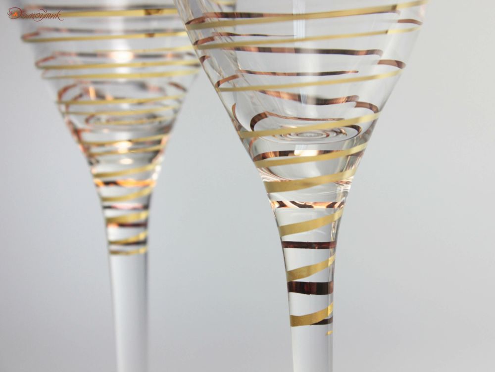 Бокалы для шампанского "Аморосо" 200 мл, 2 шт. - фото 4