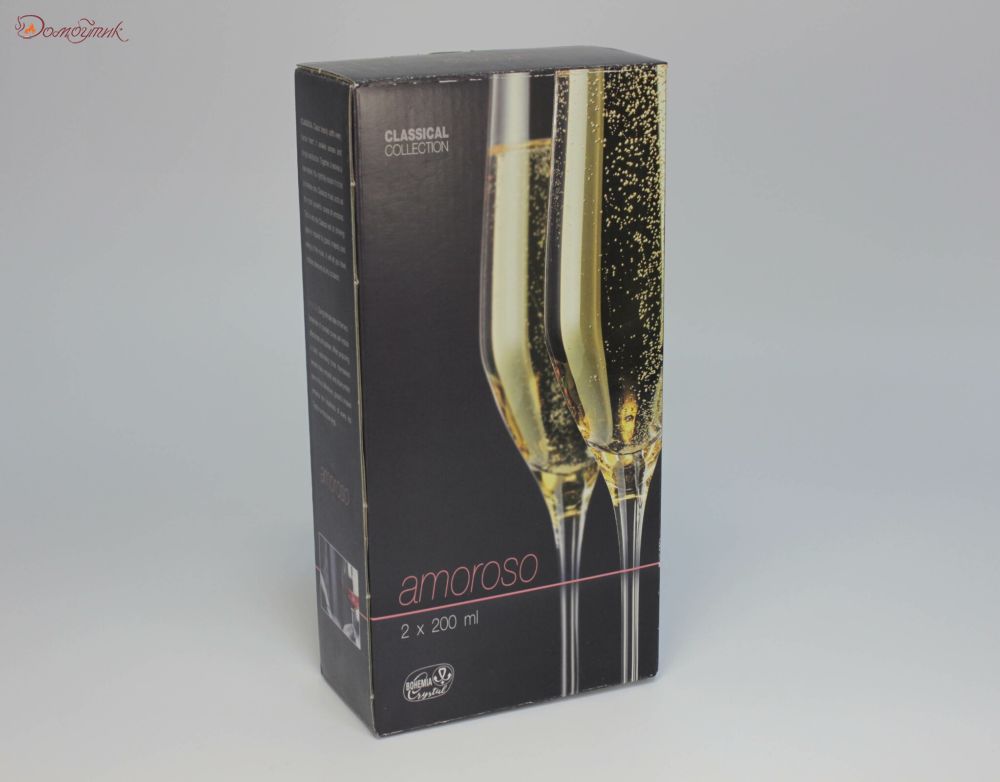 Бокалы для шампанского "Аморосо" 200 мл, 2 шт. - фото 7