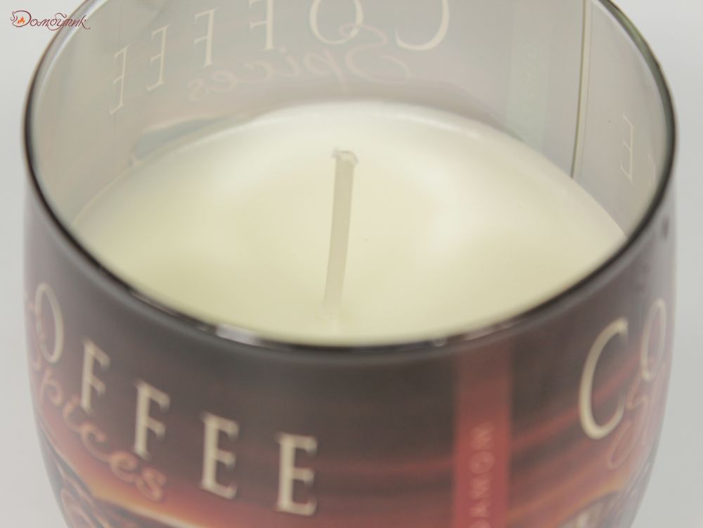 Свеча в стакане "Кофе спайс" в ассортименте, 7,5 см - фото 5