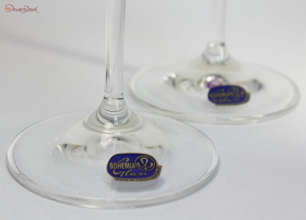 Бокалы для шампанского "Kate Colours" фиолетовые, 220 мл, 2 шт. - фото 5