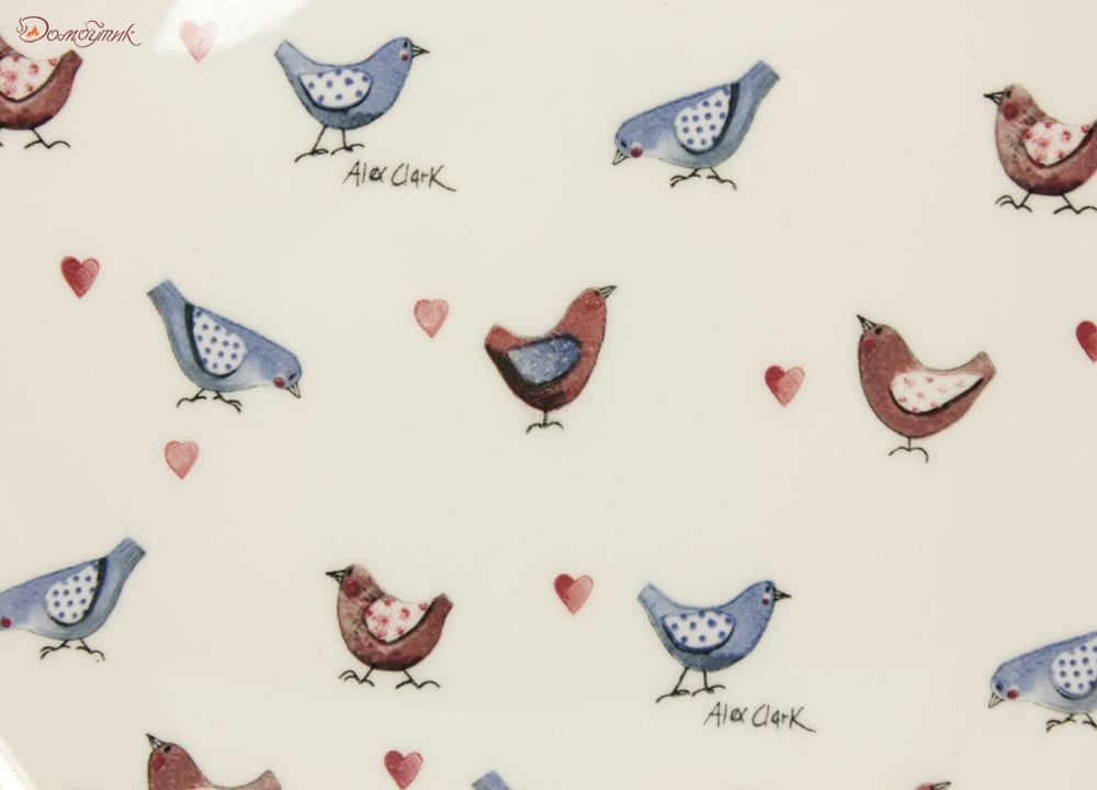 Тарелка "Love Birds" 25,5 см - фото 2