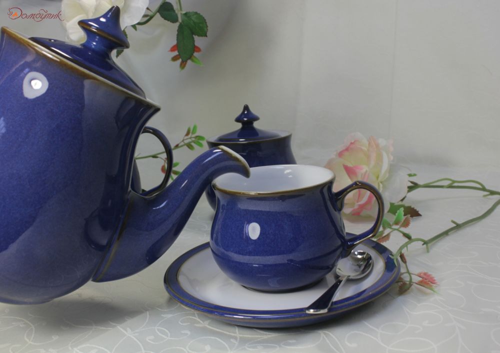 Чашка чайная "Императорский синий" 250 мл - фото 5