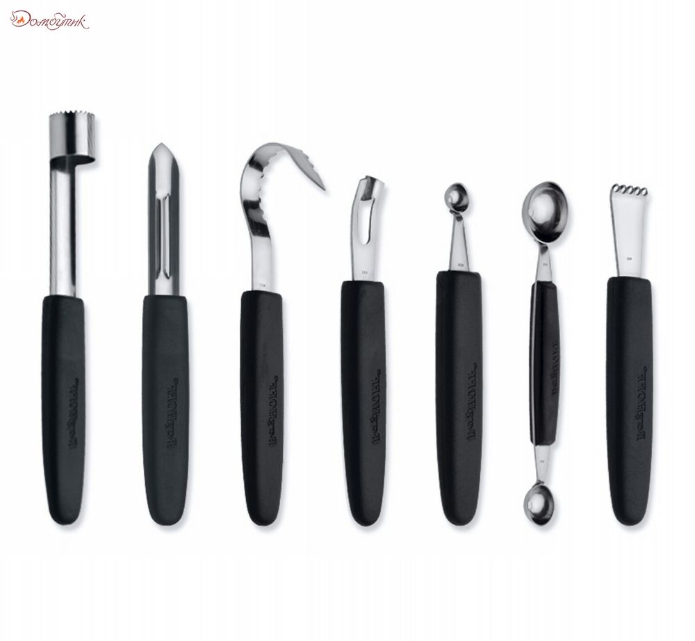 Набор ножей для фигурной вырезки в складной сумке "Studio" (8 предметов) - фото 2