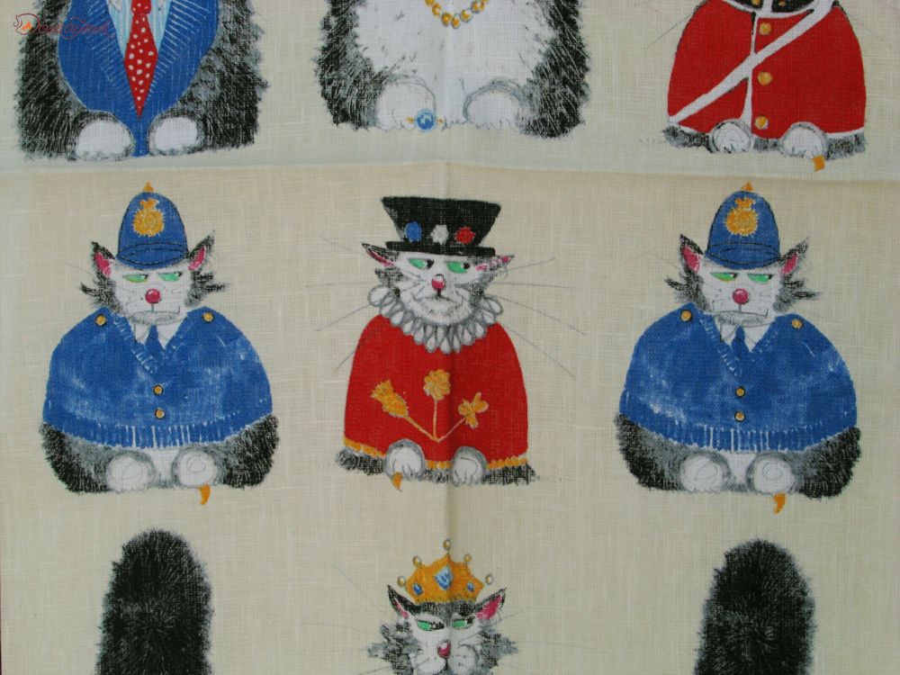 Кухонное полотенце "Британские коты" - фото 3