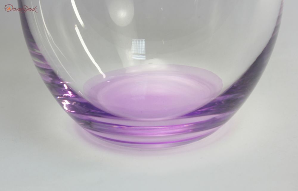Ваза "Оптика" фиолетовая 31см - фото 5