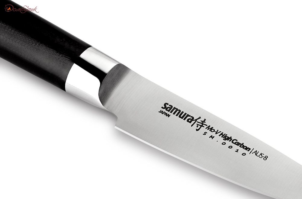 Нож кухонный "Samura Mo-V" овощной 90 мм, G-10 - фото 2