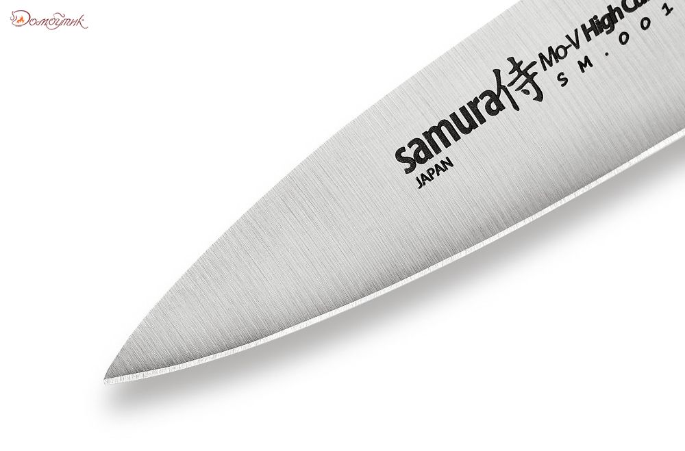 Нож кухонный "Samura Mo-V" овощной 90 мм, G-10 - фото 4