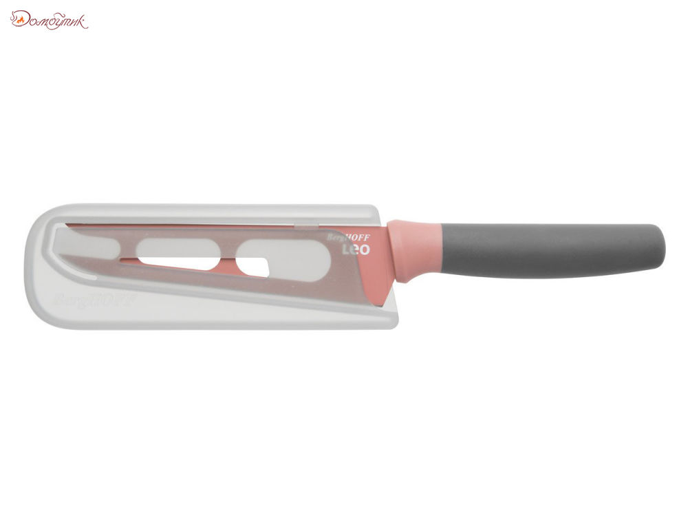 Нож для сыра 13 см (розовый) - фото 2