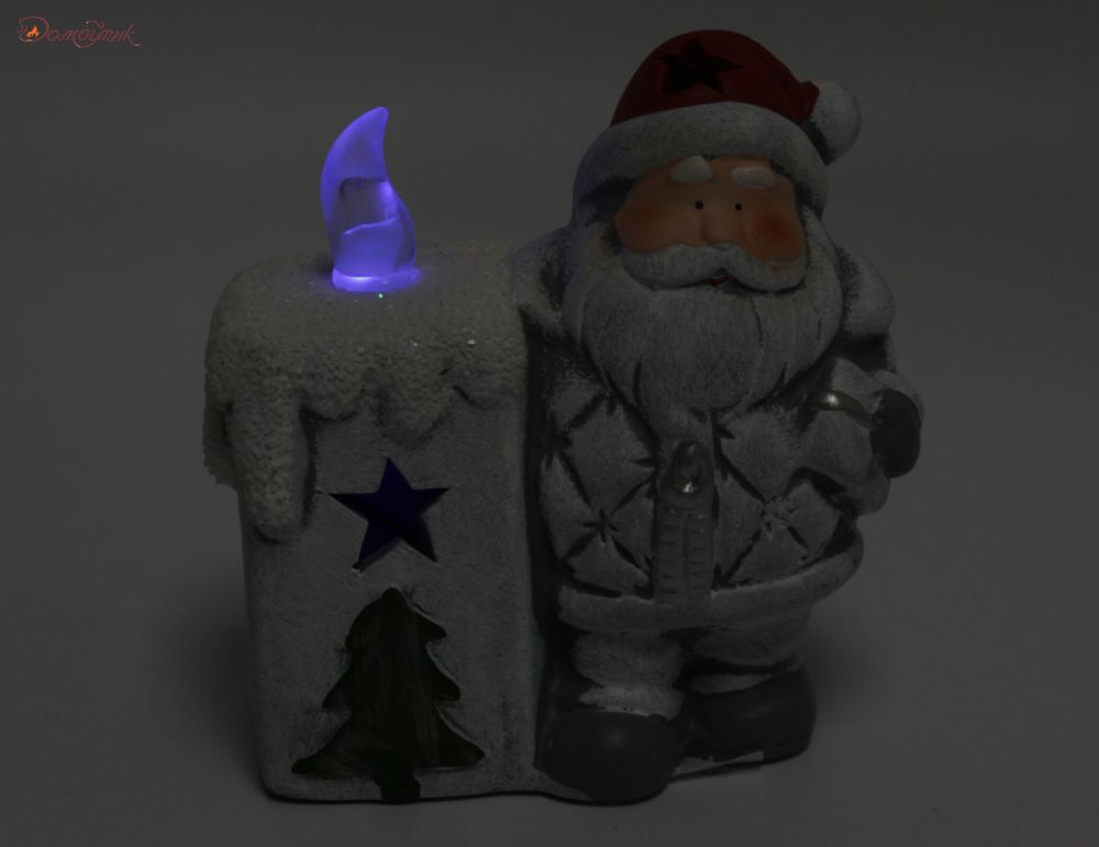 Новогодняя фигурка с подсветкой "Дед Мороз" - фото 6