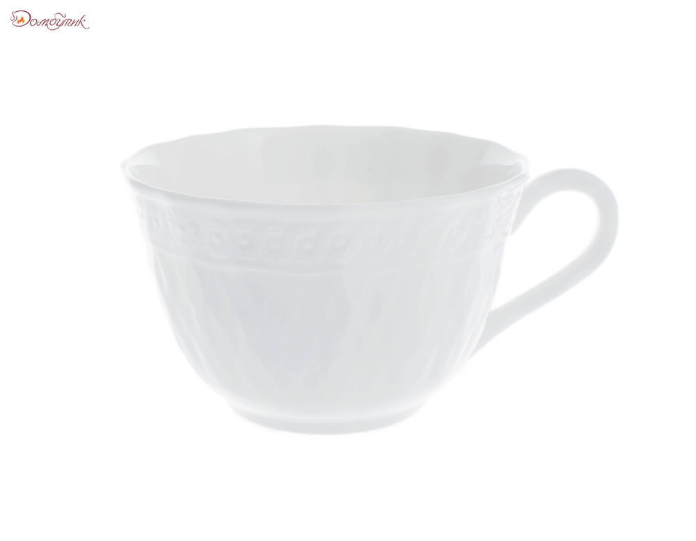 Чашка чайная с блюдцем "Шер Бланк" 215 мл - фото 4