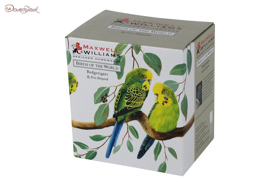 Кружка Волнистые попугаи в подарочной упаковке, 300мл - фото 2