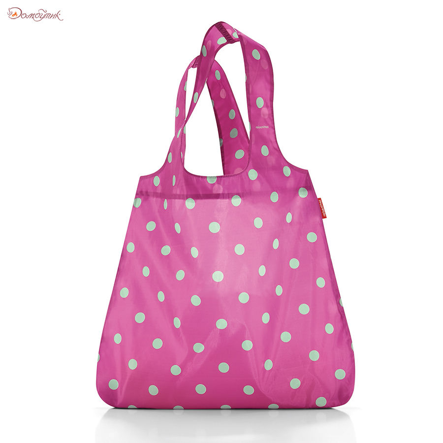 Сумка складная Mini maxi shopper magenta dots - фото 2