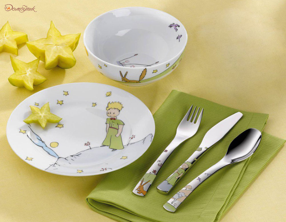 Детский набор посуды "THE LITTLE PRINCE", 6 пр. - фото 5