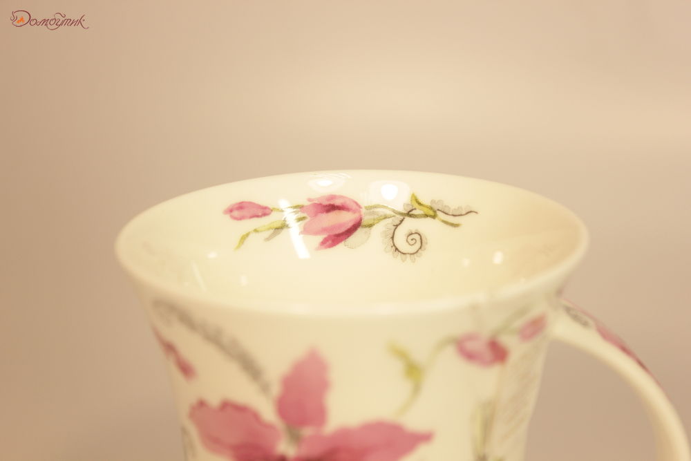 Кружка Dunoon "Розовые орхидеи. Ричмонд", 330 мл - фото 5