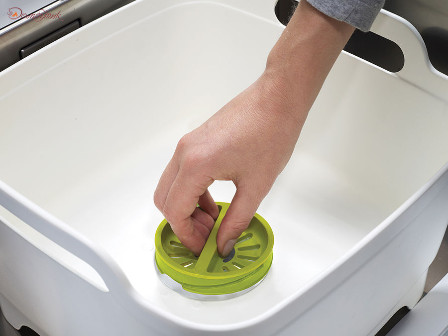 Контейнер для мытья посуды Wash&amp;Drain™ белый - фото 2