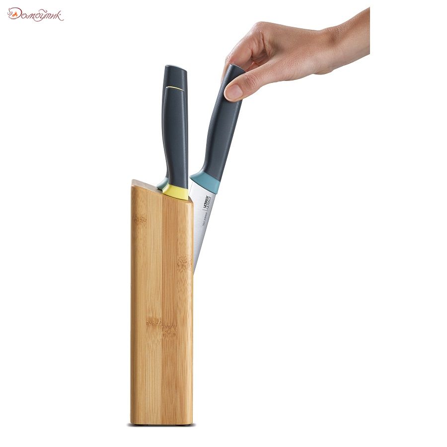 Набор ножей Elevate™ Knives Bamboo в подставке из бамбука - фото 6