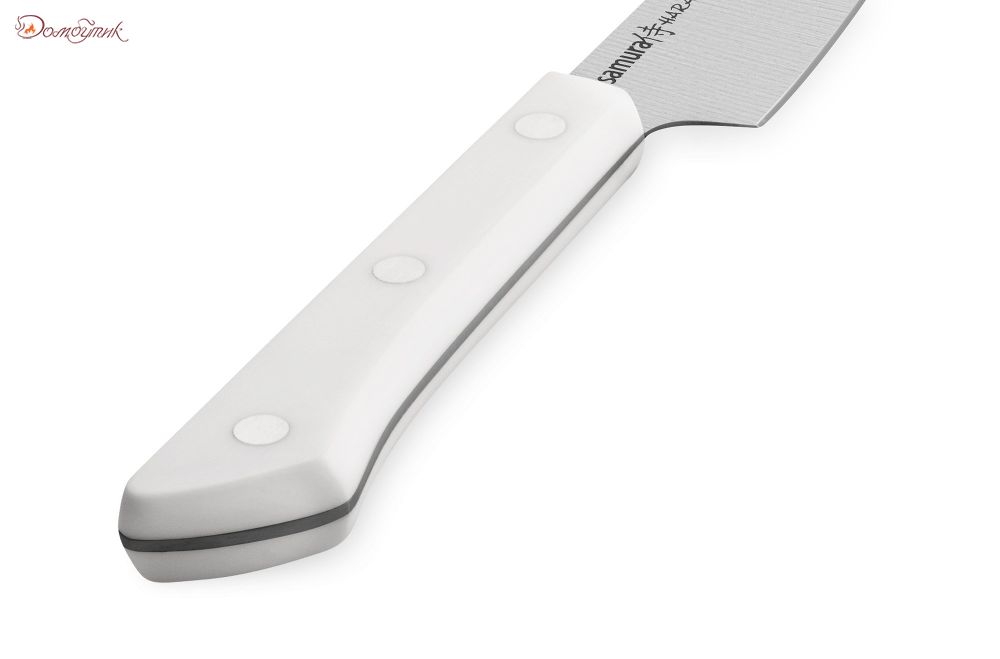 Нож кухонный "Samura HARAKIRI" овощной 99 мм, корроз.-стойкая сталь, ABS пластик - фото 2