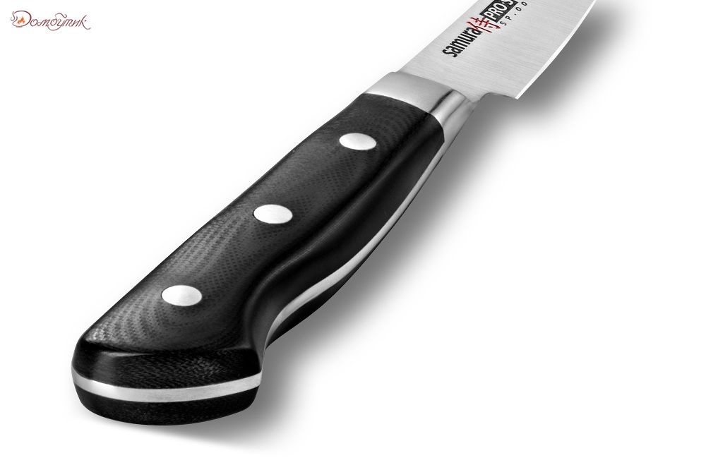 Нож кухонный "Samura Pro-S" овощной 88 мм, G-10 - фото 4