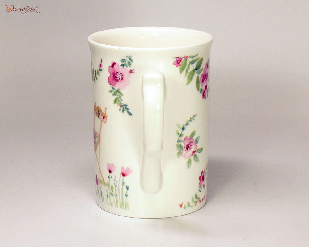 Кружка "Чай и цветы" 280 мл, Just mugs. В ассортименте - фото 2