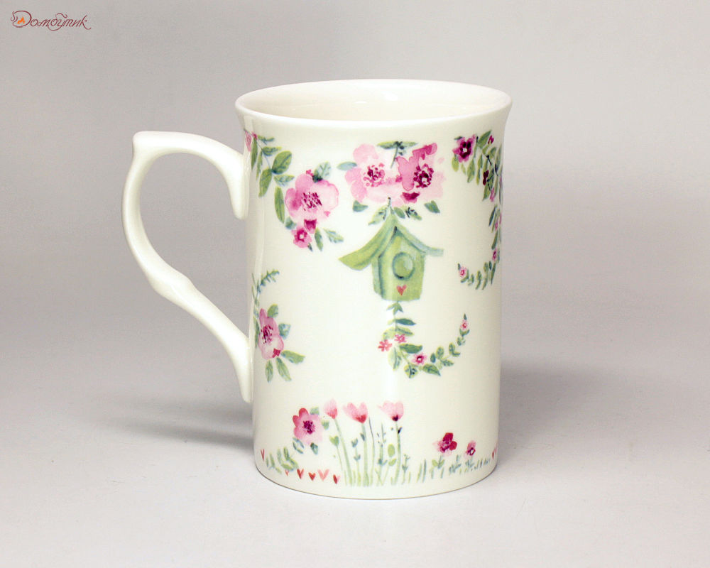 Кружка "Чай и цветы" 280 мл, Just mugs. В ассортименте - фото 3