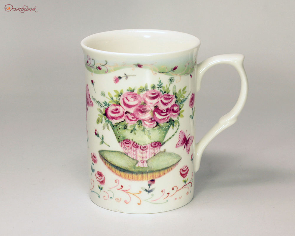 Кружка "Чай и цветы" 280 мл, Just mugs. В ассортименте - фото 6