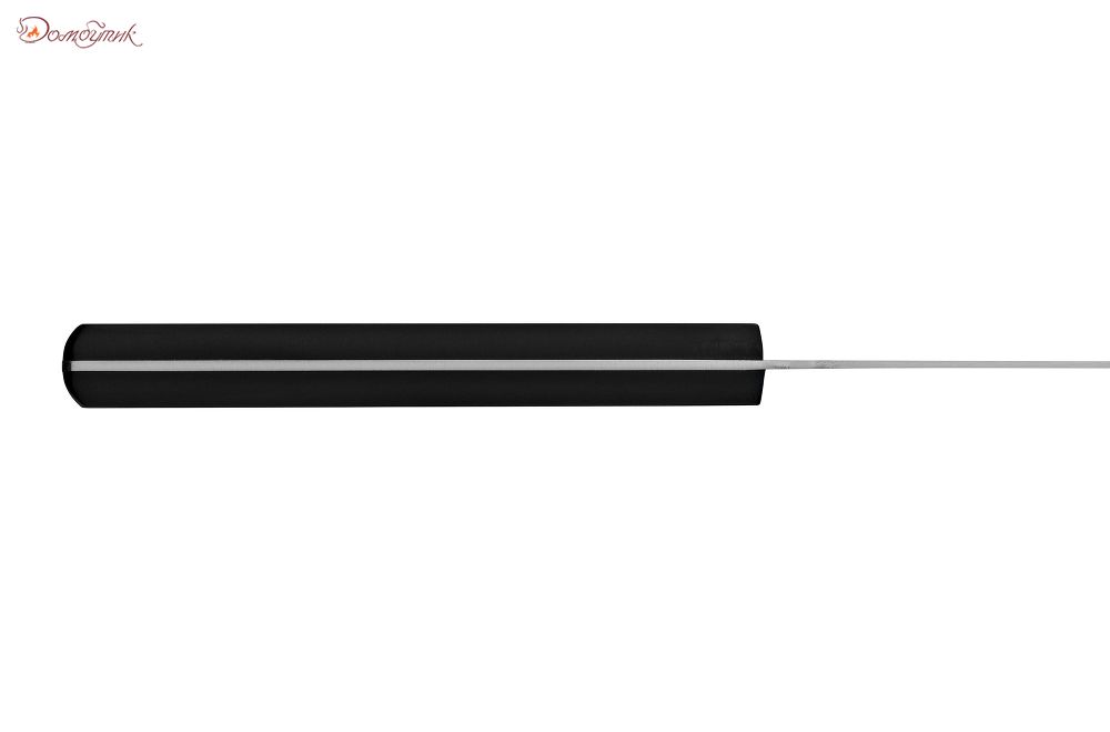 Нож кухонный "Samura SHADOW" универсальный с покр. Black-coating 120мм, AUS-8, ABS пластик - фото 3