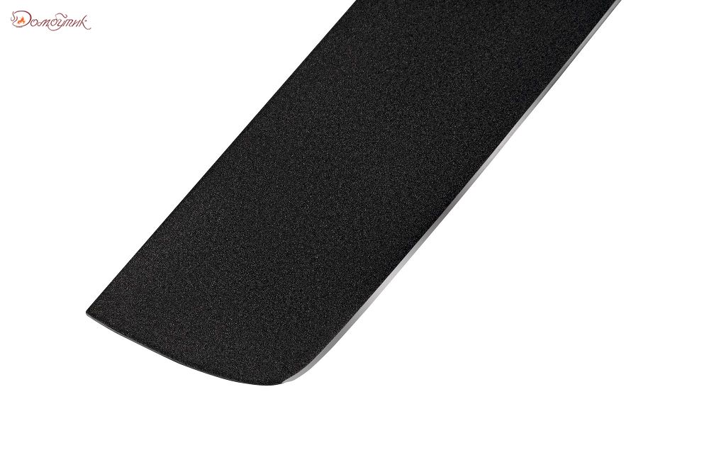 Нож кухонный "Samura SHADOW" накири с покрытием Black-coating 170 мм, AUS-8, ABS пластик - фото 4
