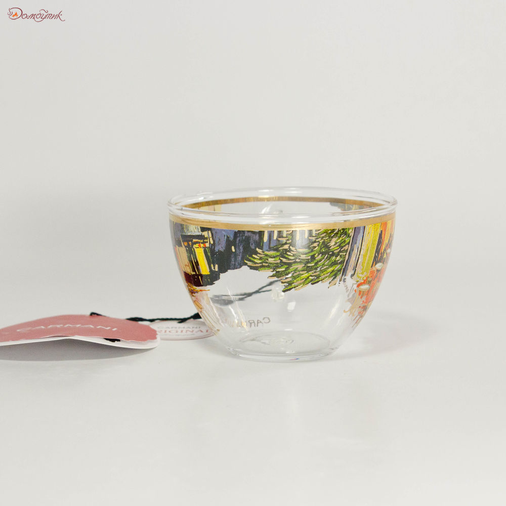 Чашка стекл.с блюдцем Ночная терраса кафе (В. Ван Гог) в подарочной упаковке - фото 5