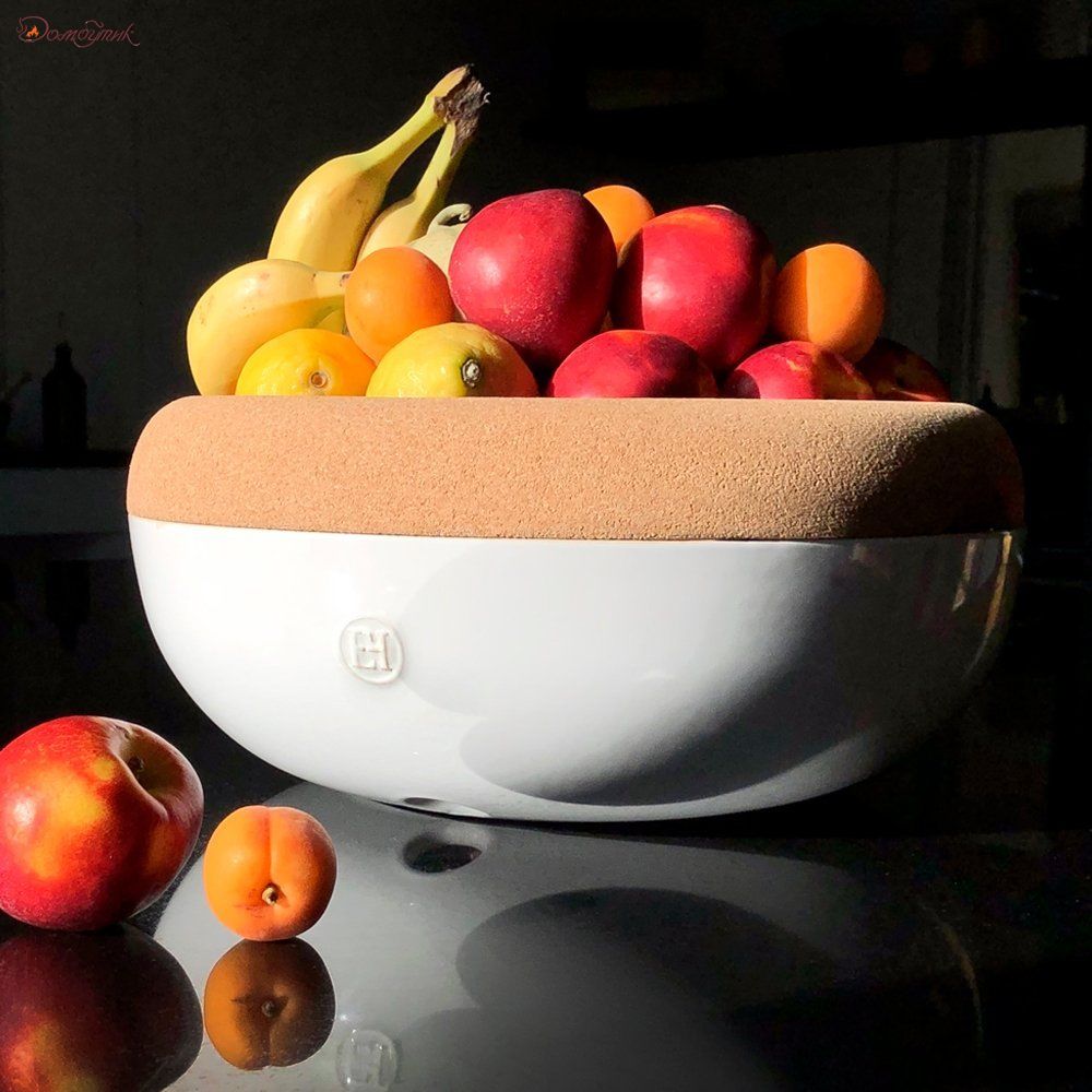 Емкость д/хранения овощей и фруктов, белый Emile Henry - фото 3