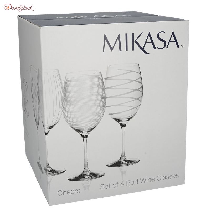 Фужеры для красного вина 450мл, набор 4 шт, Mikasa  - фото 2