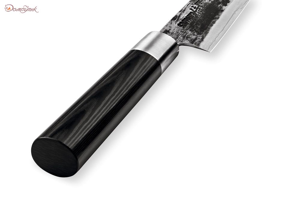 Нож кухонный "Samura SUPER 5" универсальный 162 мм  - фото 6
