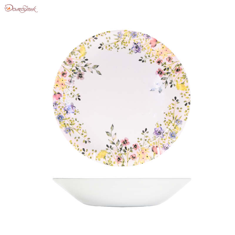 Глубокая тарелка "Полевые цветы" 20 см - фото 2