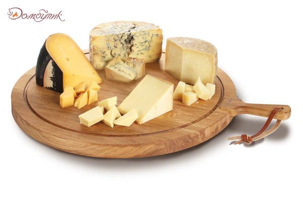 Доска сервировочная для сыра и закусок круглая "Друзья" 57см, Boska - фото 3