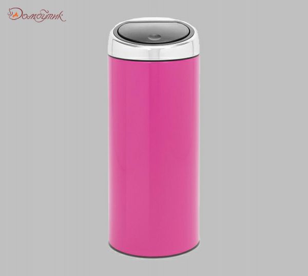 Контейнер для мусора "Touch Bin" розовый, 30 л