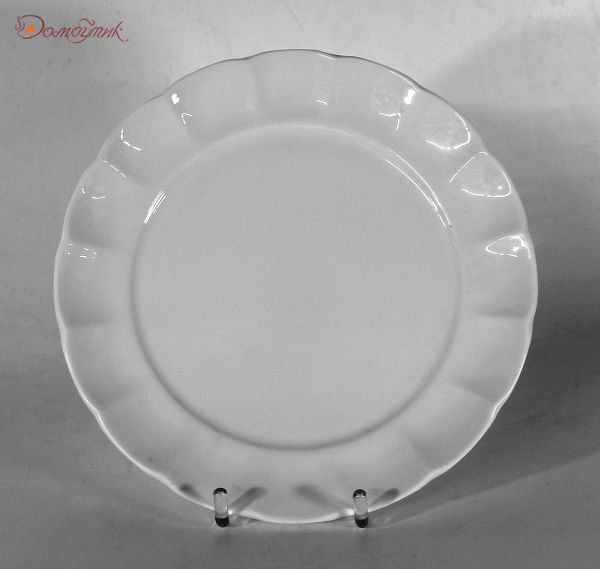 Набор тарелок мелких "Магнолия Белая" 27 см, 6 шт.