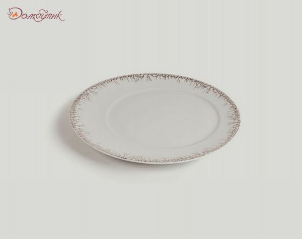 Набор тарелок "Craquelure Platine" 23 см, 6 шт. - фото 1
