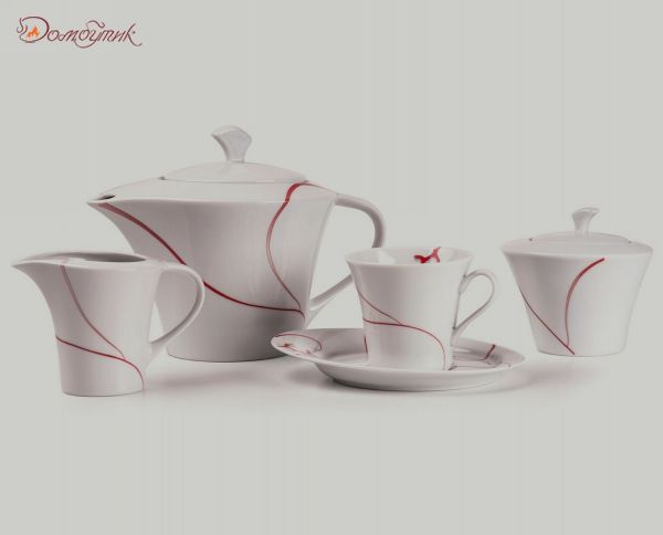 Чайный сервиз на 4 персоны "Corail" (11 предметов) - фото 1