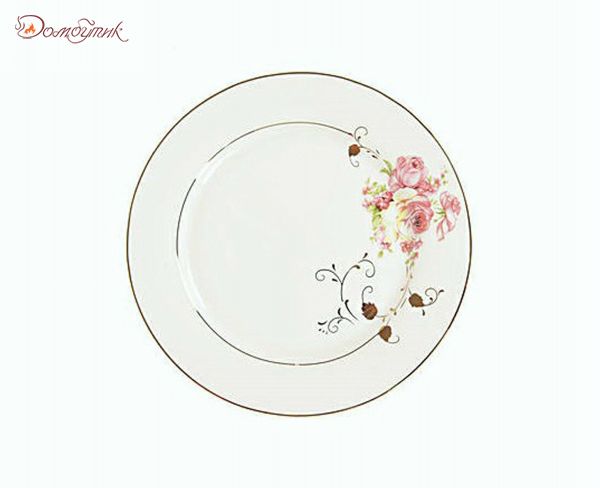 Тарелка суповая "Розы" 23 см