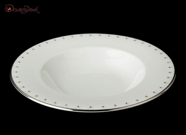 Набор суповых тарелок "Принцесс" сваровски 22,5 см, 6 шт.