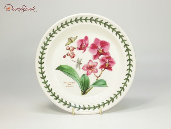 Тарелка пирожковая "Орхидея" 18,5 см - фото 1